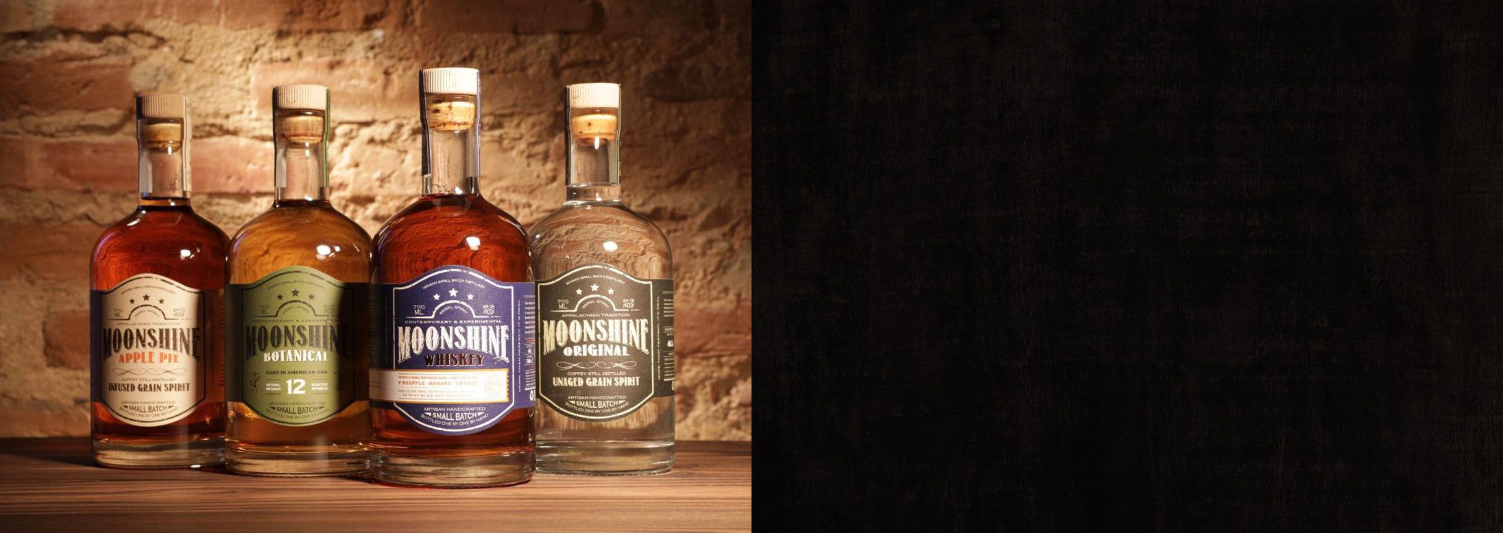 lotes pequeños Whiskey & Moonshine
